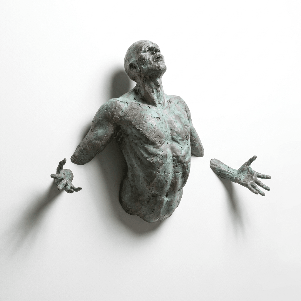 Dynamic Human Sculpture Collection – Contemporary Figurative Lighting Art