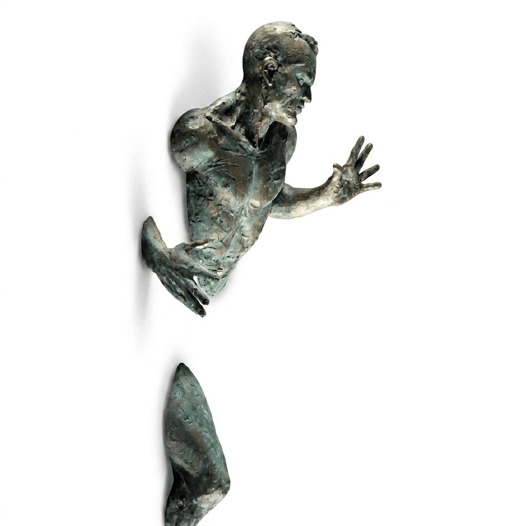 Dynamic Human Sculpture Collection – Contemporary Figurative Lighting Art