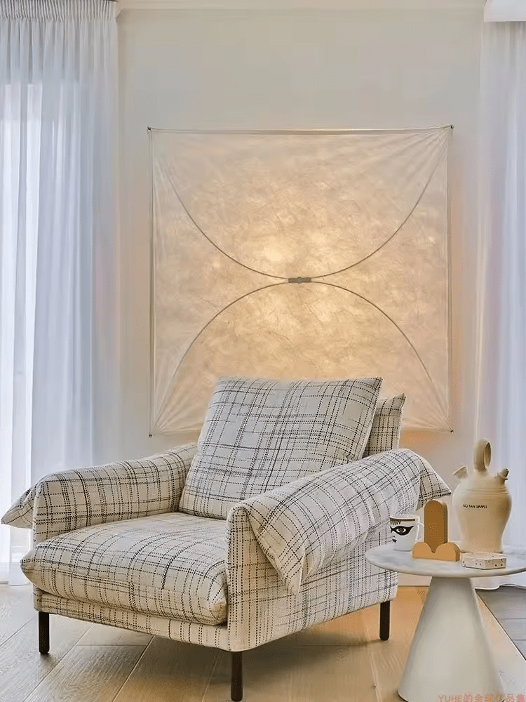 Kite Paper Wall Sconce with Warm Ambient Glow