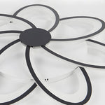 Modern Petal Flush Mount Light Acrylic Led Flower Shape Ceiling Lamp