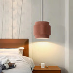 Sleek Bauhaus Resin Drop Light