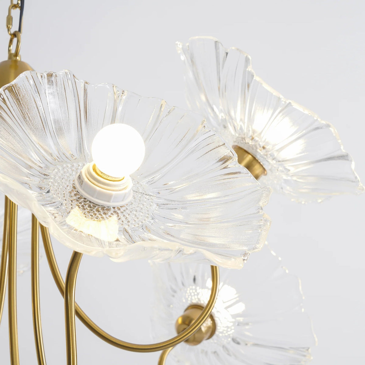 Lotus Bloom Illumination Chandelier