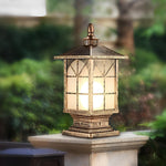 Retro Outdoor Fence Post Lights Ha076240