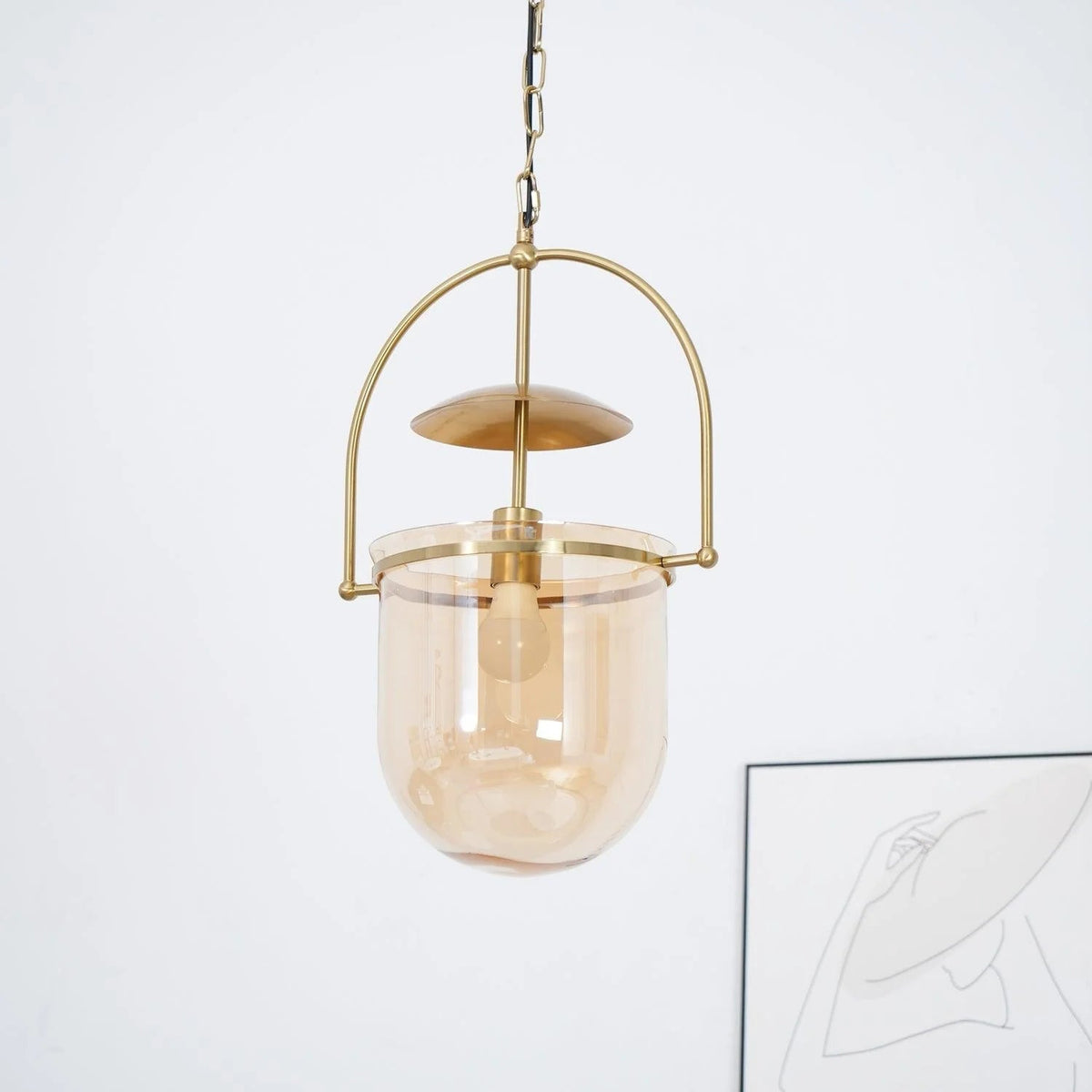 Camden Glass Cup Pendant