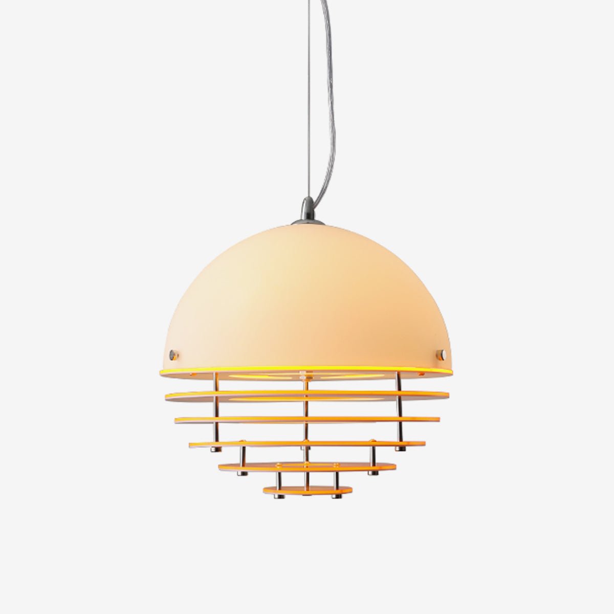Citrus Layered Glass Pendant Light for Modern Interiors