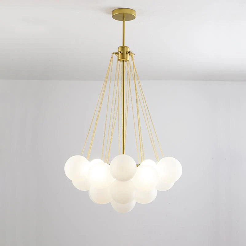 Aqua Sphere Chandelier