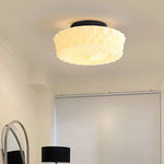 Classic White Round Pendant Lamp