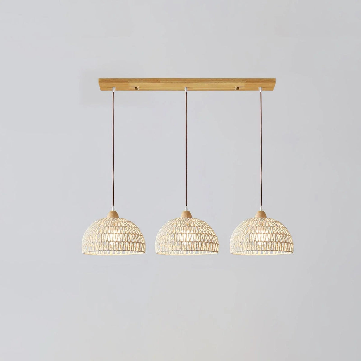 Arco Rattan Pendant Ligh