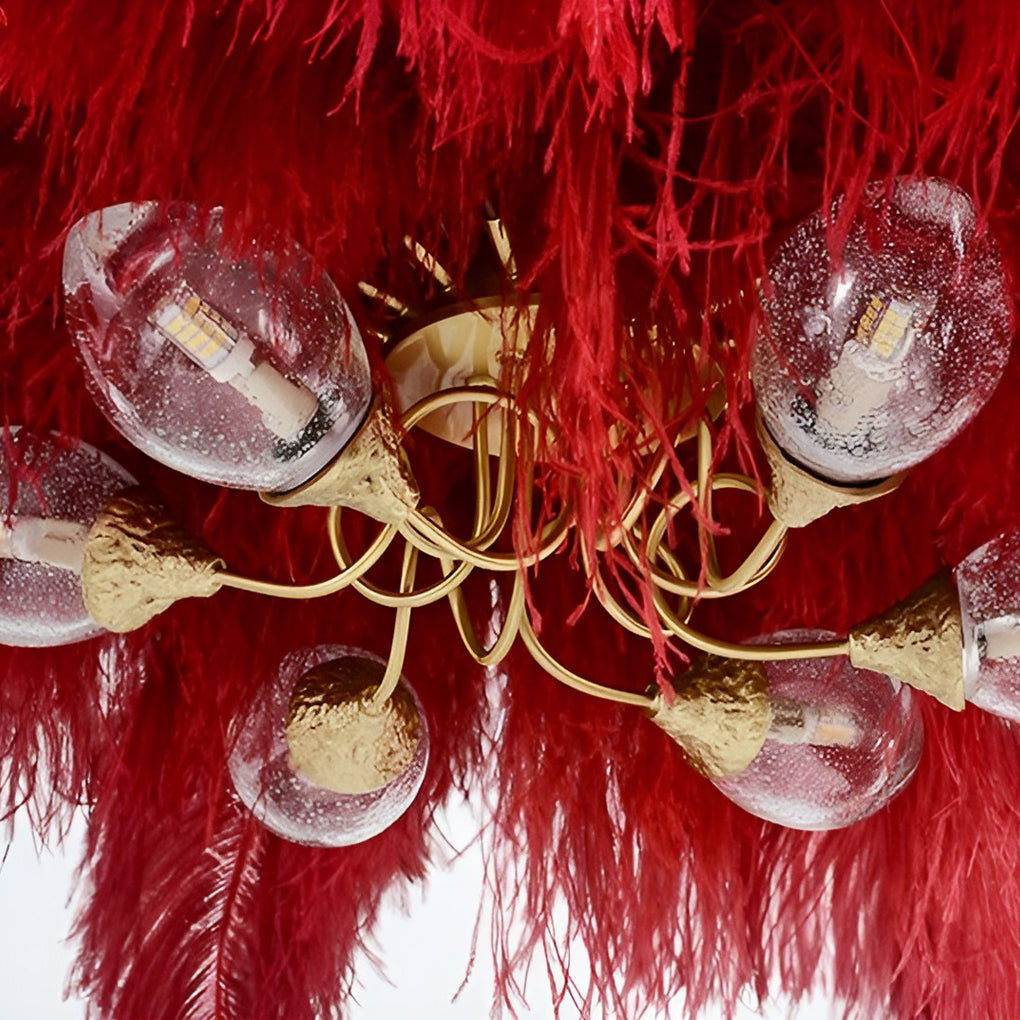 Creative Feathers Ins Nordic Chandelier Li002023