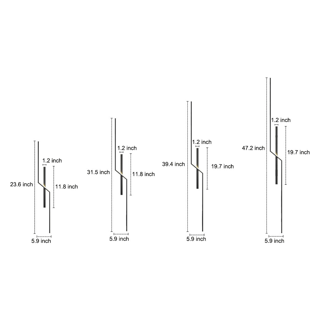 Lines Creative Wall Sconces Lighting Ha082436
