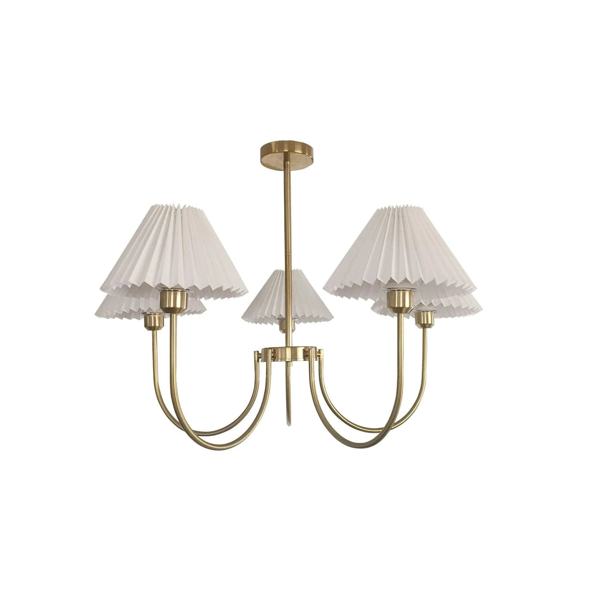 Aurelle Pleated Chandelier