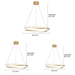 Creative Rings Luxury Nordic Chandelier Ha098950
