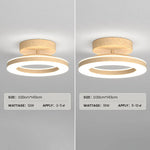 Nordic Minimalist Round Corridor Entrance Light Ceiling Fixture
