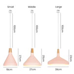 Vivid Cone Modern Pendant Light