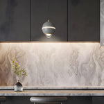 Small Metal Ball 3 Step Dimming Led Modern Pendant Lights With Spotlights