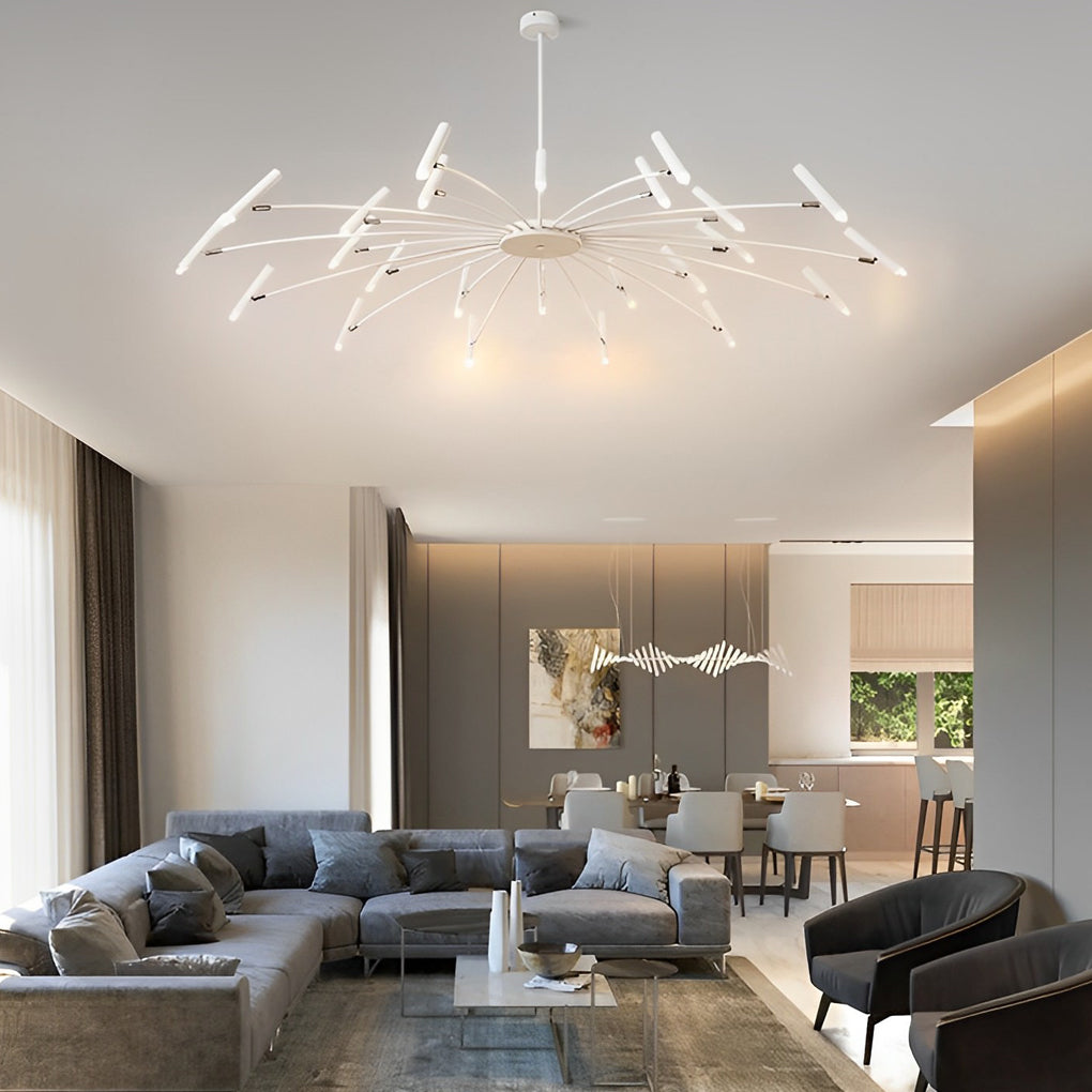 Adjustable Metal Diy Minimalist Chandelier Ha084685