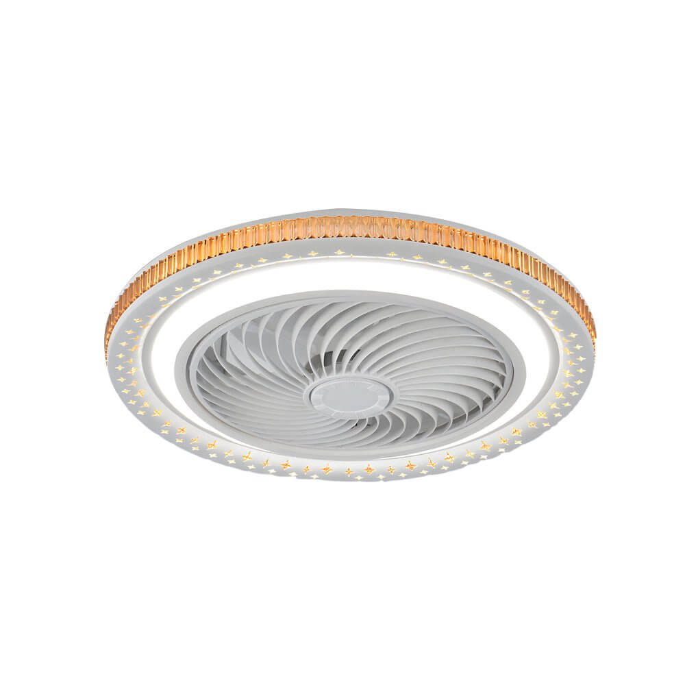 Lumière Bladeless Ceiling Fan with Dimmable LED Light