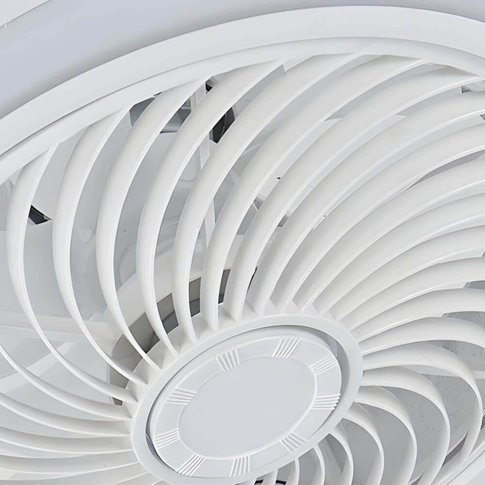 Lumière Bladeless Ceiling Fan with Dimmable LED Light