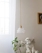 1970 Floral Pendant Light