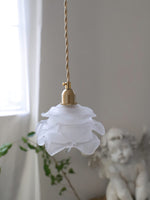 1970 Floral Pendant Light