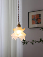 1970 Floral Pendant Light