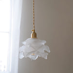 1970 Floral Pendant Light