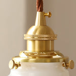 1970 Floral Pendant Light