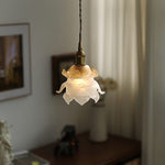 1970 Floral Pendant Light