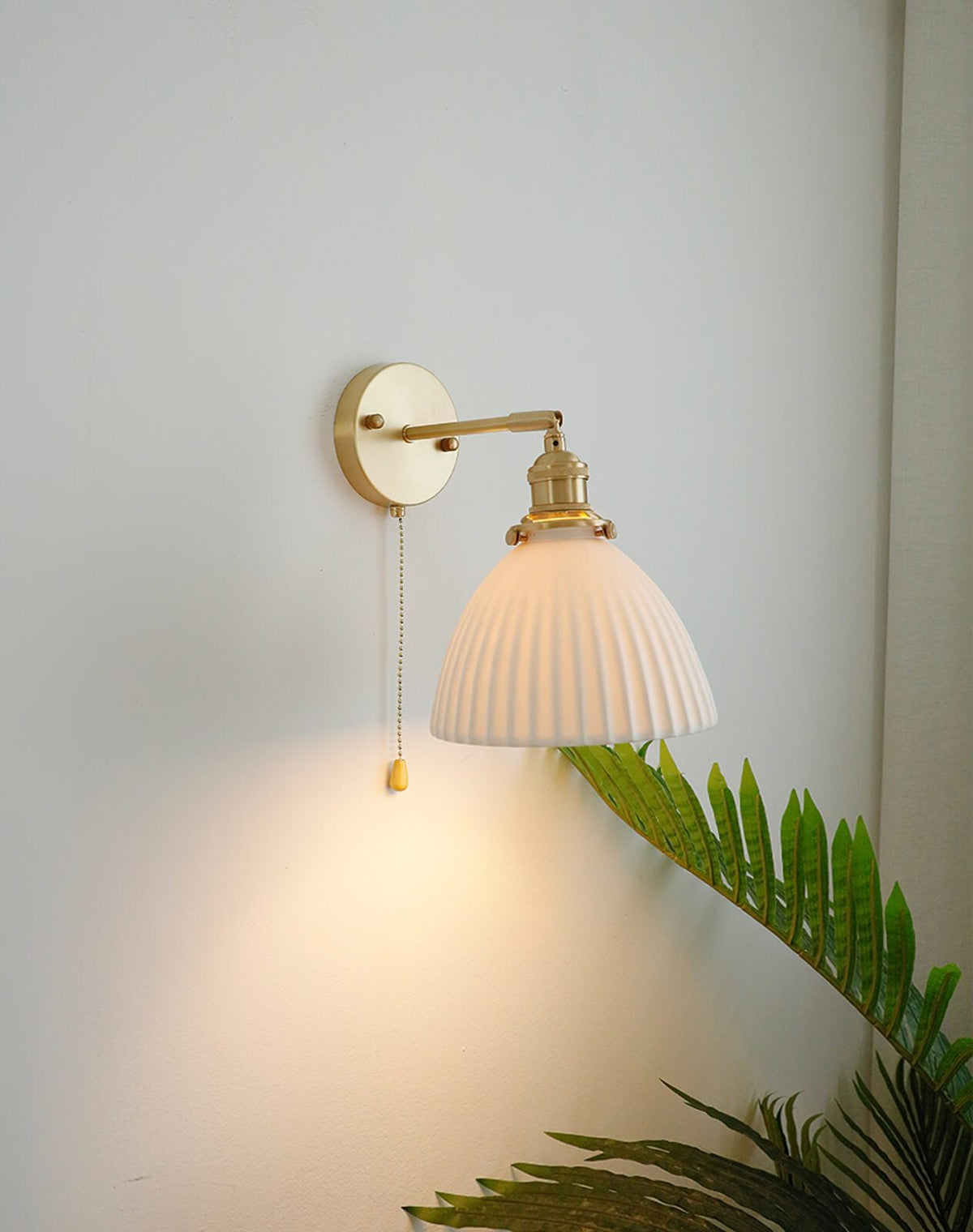 1991 Retro Ceramic Wall Lamp