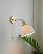 1991 Retro Ceramic Wall Lamp