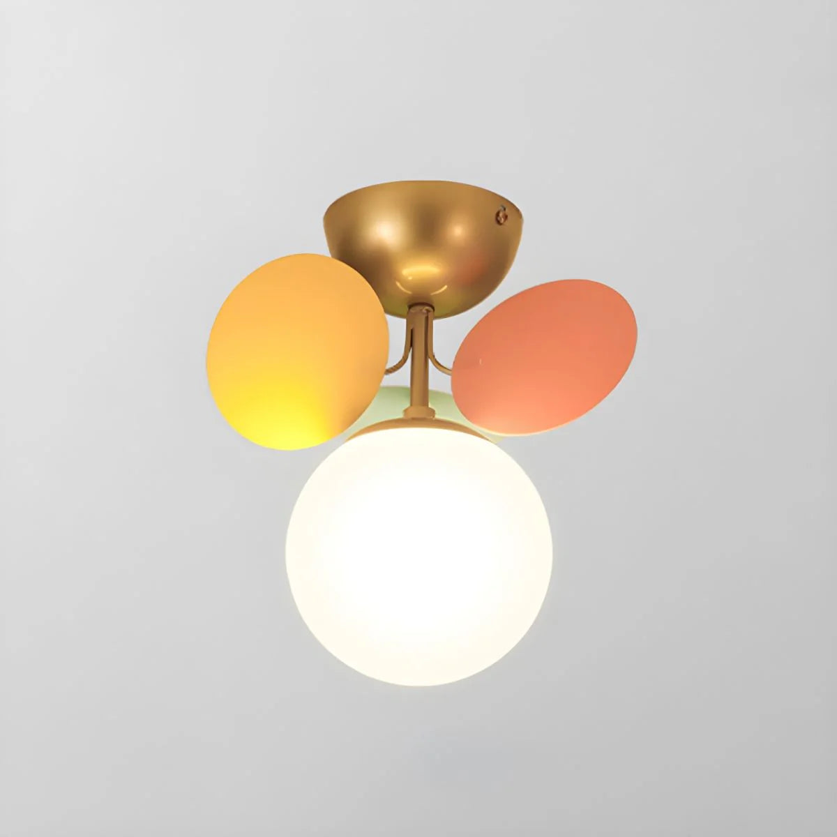 Mid Century Macaron Ceiling Light