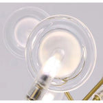 Creativity Firefly Led Chandelier Black Gold For Living Room Bedroom Hall Home Decor Indoor Lighting Minimalist Ceiling Pendant