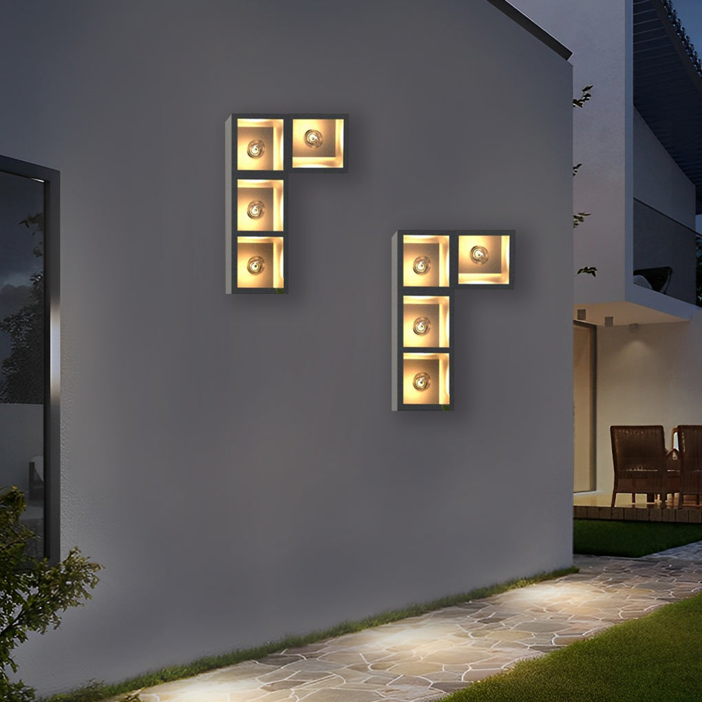 Waterproof Black Wall Lamp Ha091504