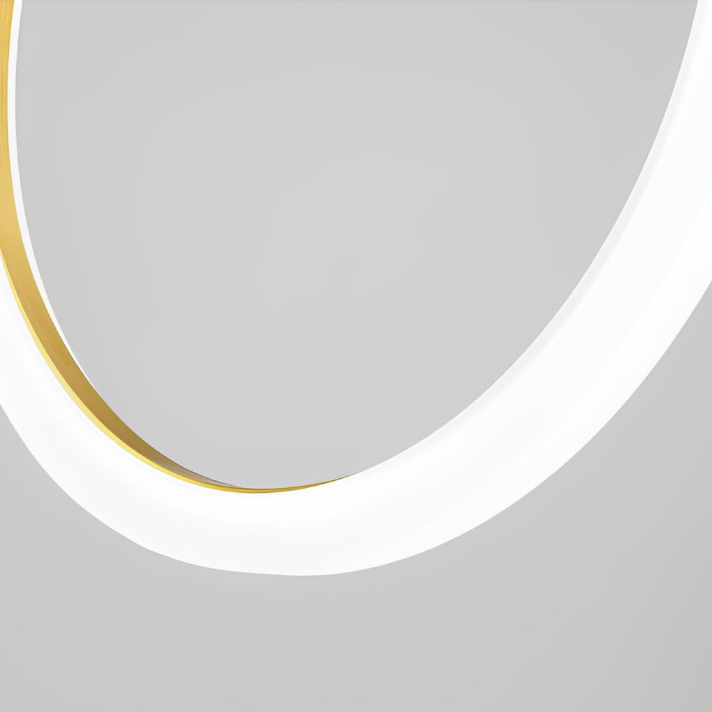 Minimalist Nordic Duplex Stair Chandelier Ha084864