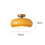 Creative Simple Persimmon Shape Pendant Light