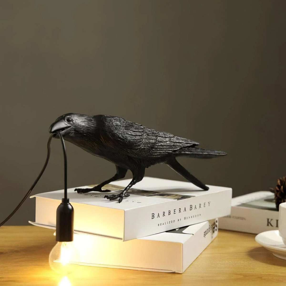 Midnight Resin Table Light