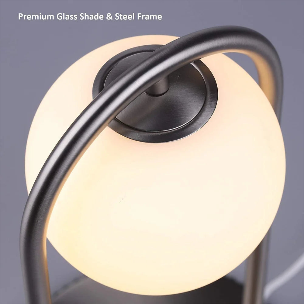 A Modern Cream Style Atmosphere Table Lamp With A Touch Of Luxury
