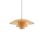 Boho Woven Sunhat Pendant Light