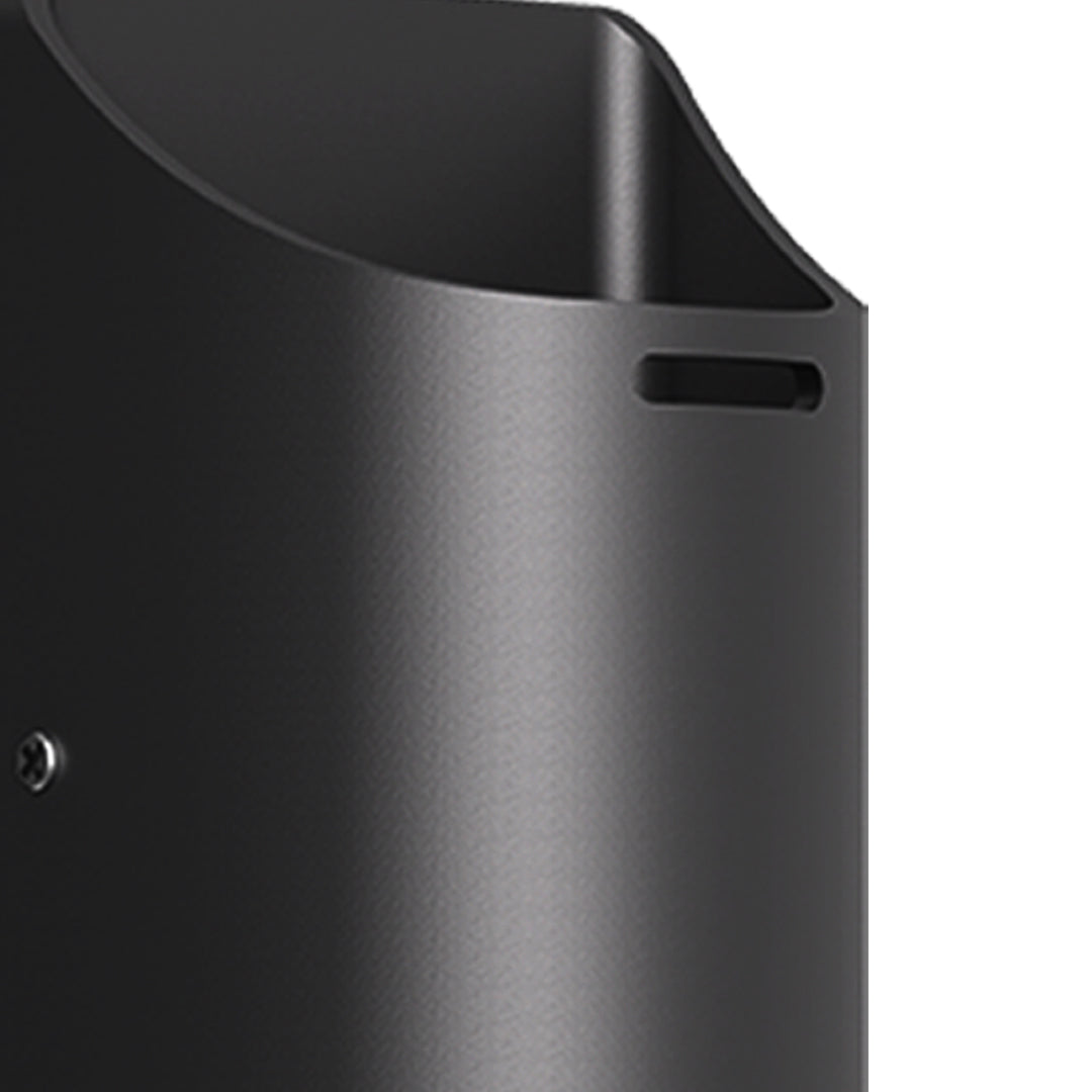 Luma Up & Down Outdoor Wall Light in Black Aluminum
