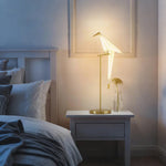 Nordic Paper Crane Origami Bird Desk Lamp