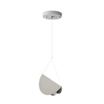 1 3 6 Light Minimalist Line White Glider Pendant Light