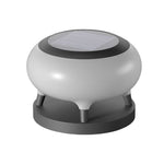Round Drum Solar Fence Post Light Ha091125