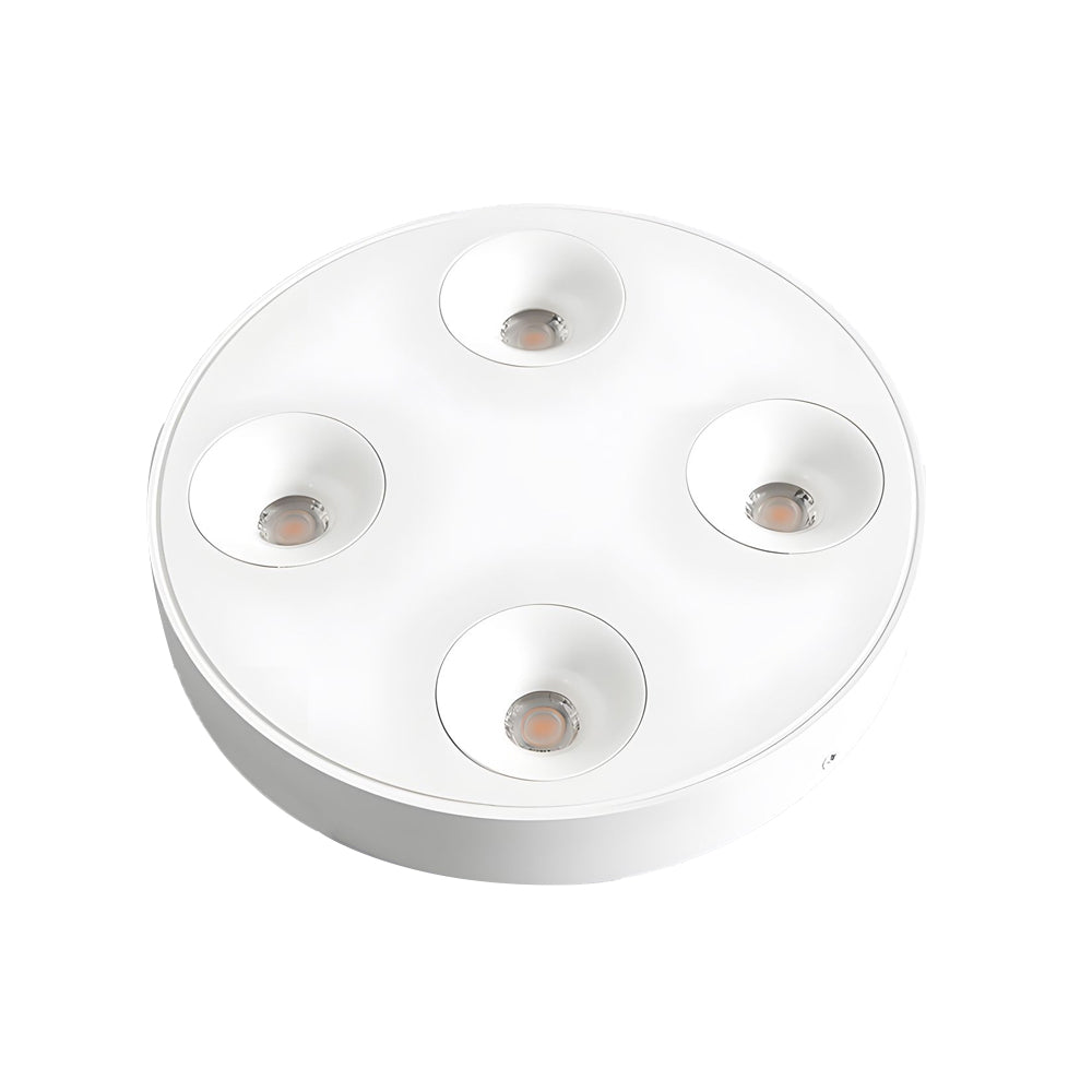 9 1 Inch Peg 4 Light Led Flush Mount Ceiling Light For Bathroom