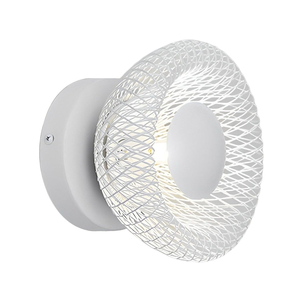 Circular Nest Grid Wall Sconce Ha078264