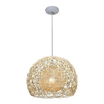 Round Rattan Pendant Light Li002321