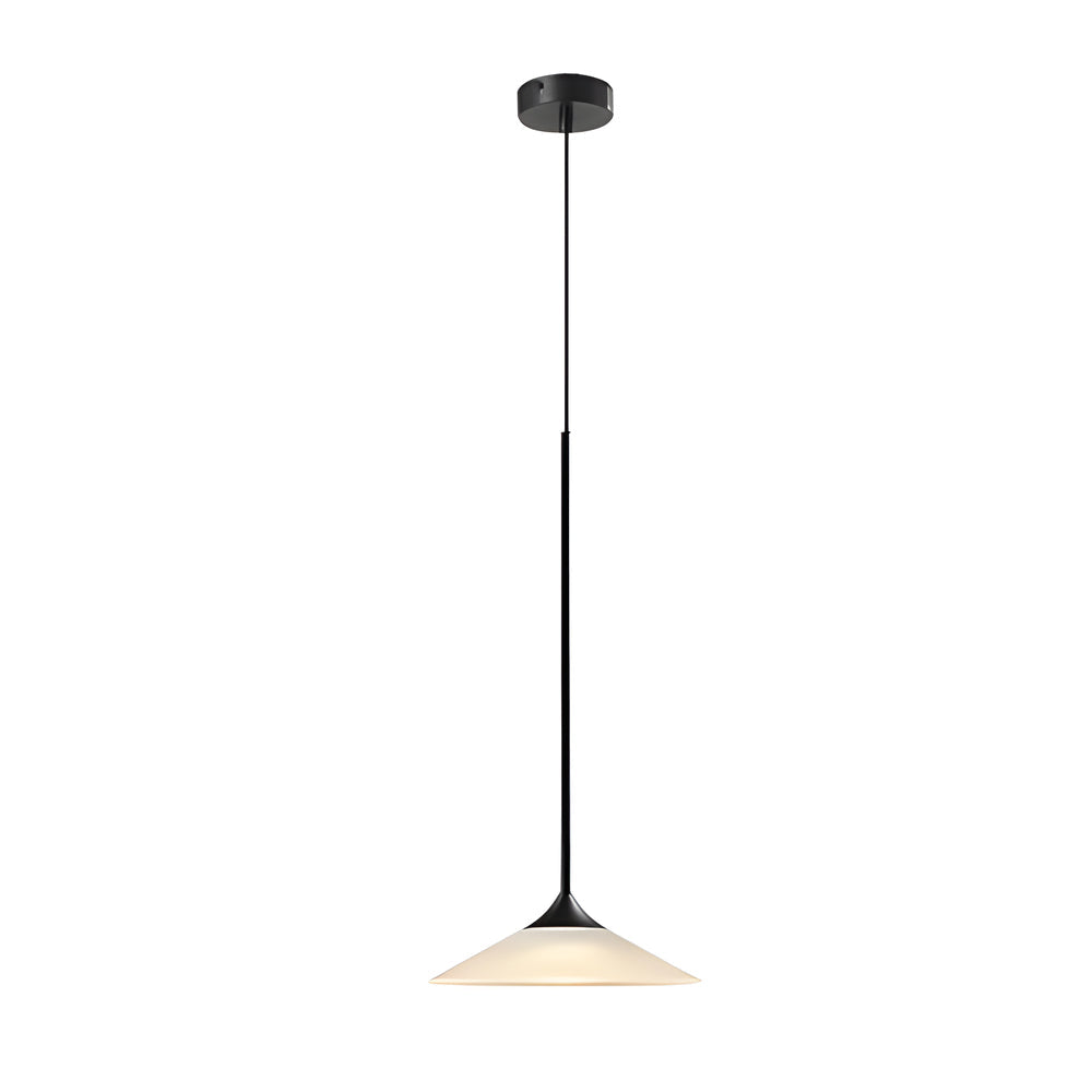 1 Light 5W Led Mini Cone Pendant Light With Acrylic Shade
