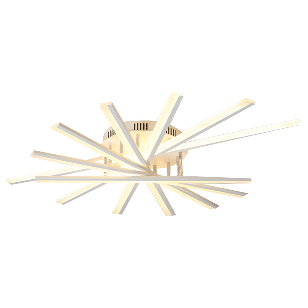 Creative Strip Stepless Dimming Led Chandelier Li002021