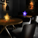 LED Star Ornament Lights – Modern Rechargeable Holiday Decor
