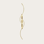 Chic Modern Elongated Wave Shape Wall Lamp