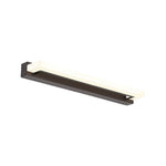 Linear Led Black Bathroom Fixture Light Filter